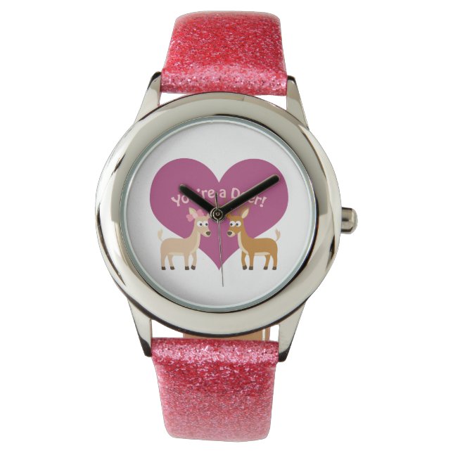 Relógio De Pulso Você é um veado! (Frente)