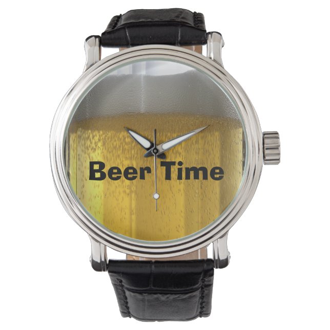 Relógio De Pulso Whimsic Foaming Beer Watch (Frente)