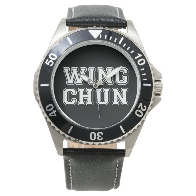 Relógio De Pulso Wing Chun (Frente)