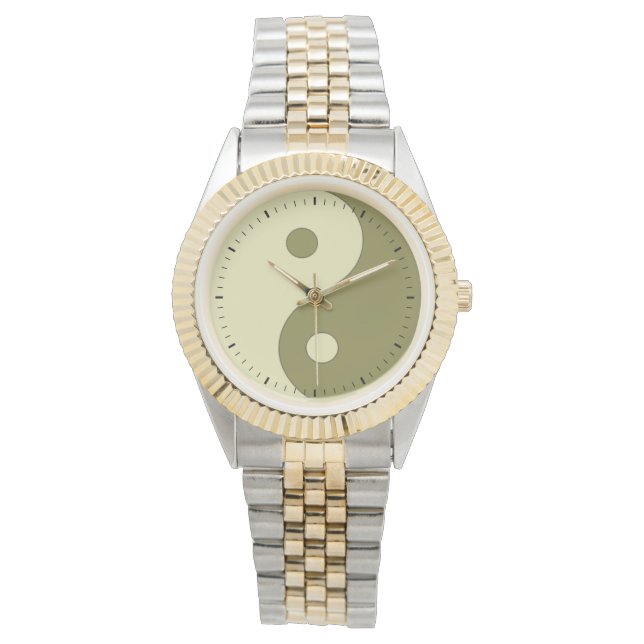 Relógio De Pulso Yin Yang (Frente)