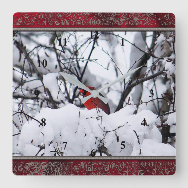 Relógio de quadros do Cardeal 6216 (Frente)