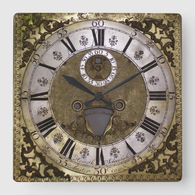 Relógio de Réplica Antiquada de Barouque Vintage (Frente)