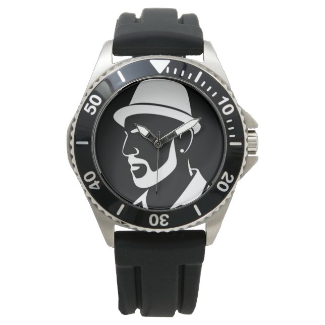 Relógio de Senhora com Estilo Noir (Frente)