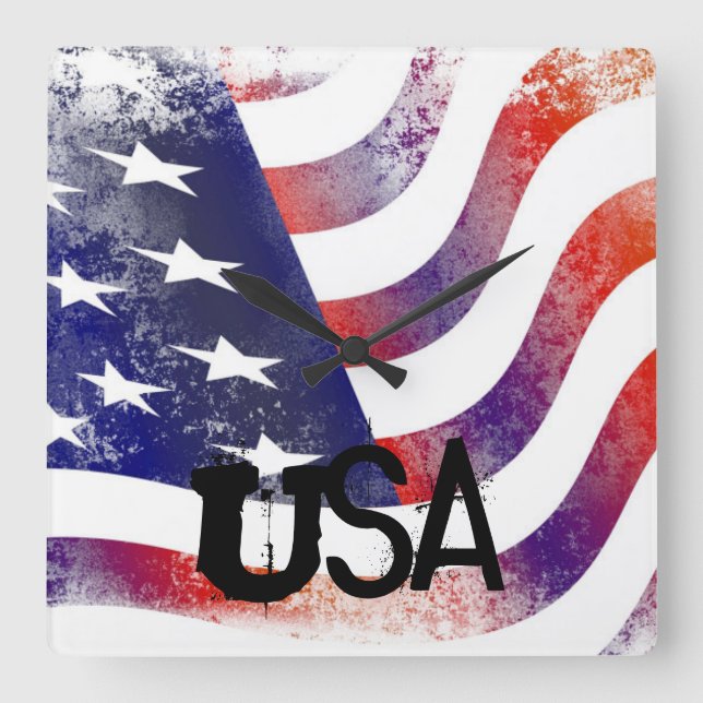 Relógio de Sinalizador Americano (Frente)