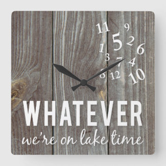 Relógio de Tempo lago