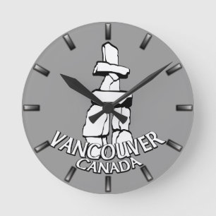 Relógio de Vancouver Oferece Relógio de Parede d