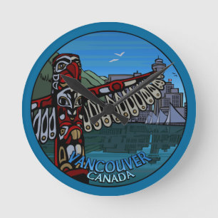 Relógio de Vancouver Oferece Relógio de Parede de 