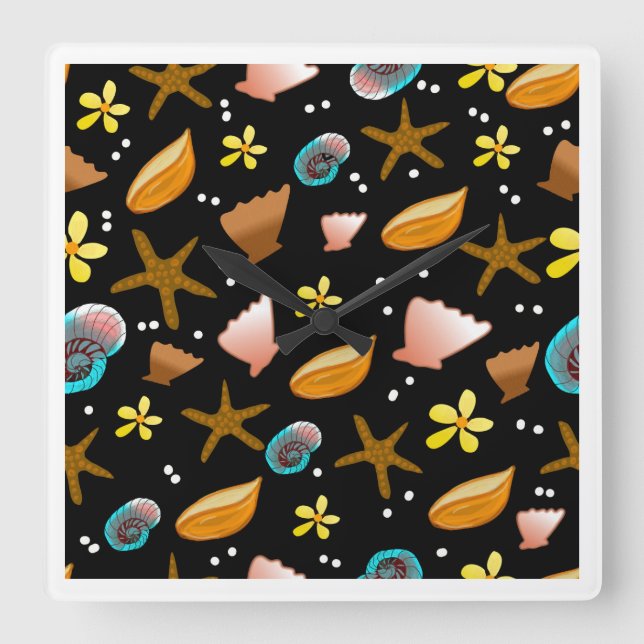 Relógio de vibes de praia (Frente)