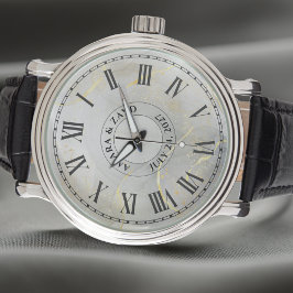 Relógio de Vintage Personalizado dos Homens - Cour