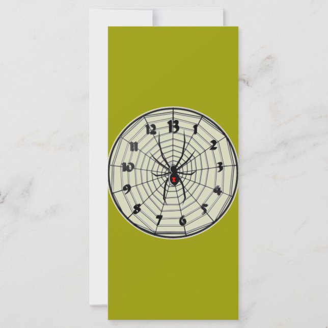 Relógio de Viúva Preta de 13 Horas na Imagem (Frente)