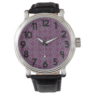 Relógio Deco Art Roxo 