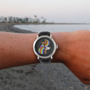 Relógio DeColores Cursillo Rainbow com Cross and Peace Do