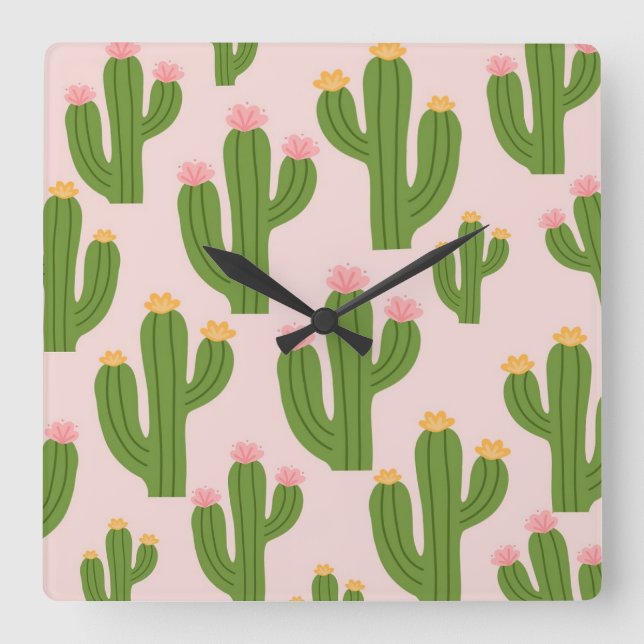 Relógio decorativo colorido (Frente)