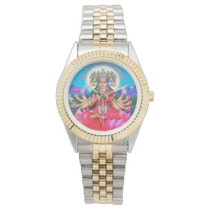Relógio Deidade de Gayatri Devi Veda Mata da deusa