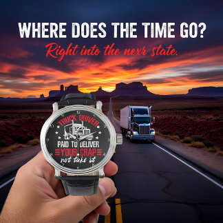 Relógio Deliver Your Crape, Not Take It