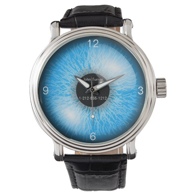 Relógio Demência de Alzheimer Segurança a cuidados idosos (Frente)