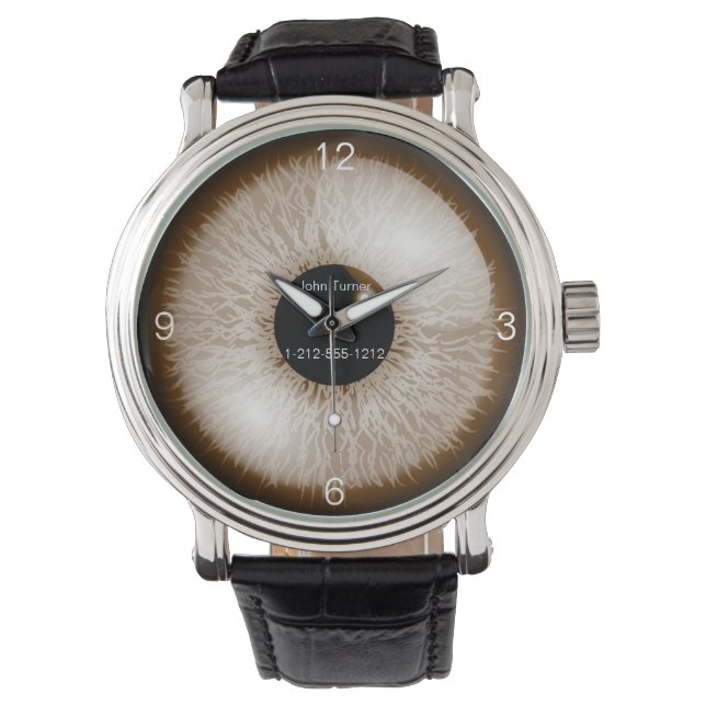 Relógio Demência de Alzheimer Segurança a cuidados idosos (Frente)