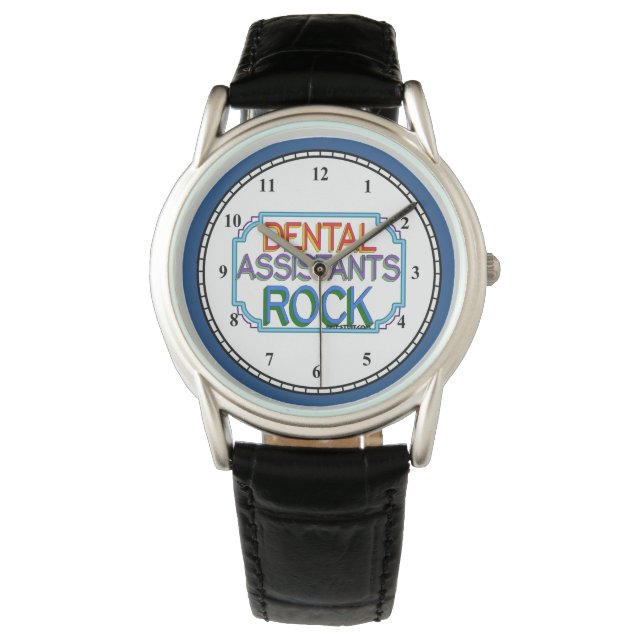 Relógio Dental Assistentes Rock (Frente)