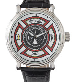 Relógio Departamento de Bombeiros NOME ADD. Bombeiro Salva