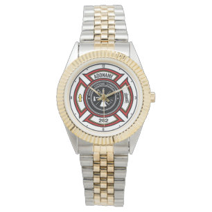 Relógio Departamento de Bombeiros NOME ADD. Bombeiro Salva