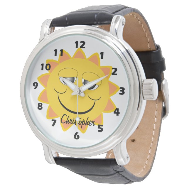 Relógio Desenho de Sol Personalizado (Angular)