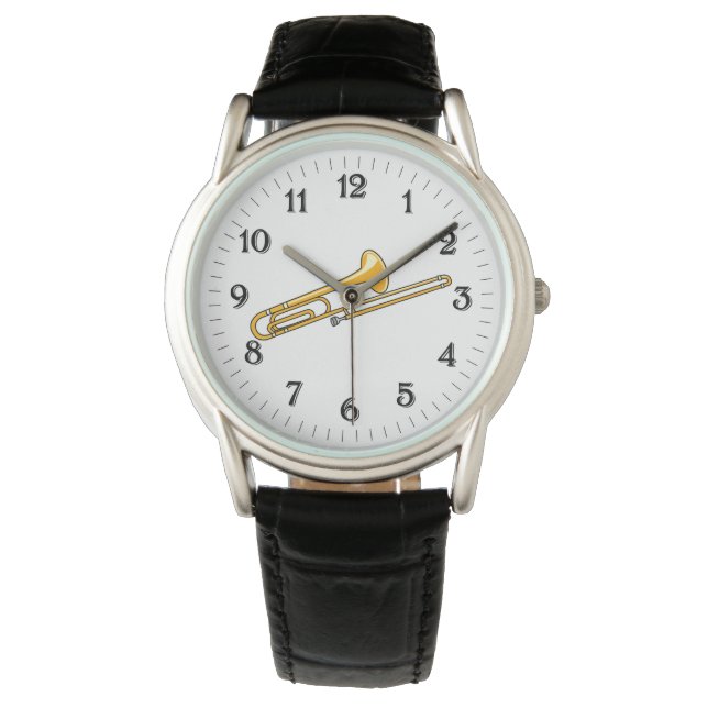 Relógio Desenho Trombone (Frente)