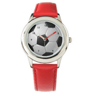Relógio Design de bola de futebol