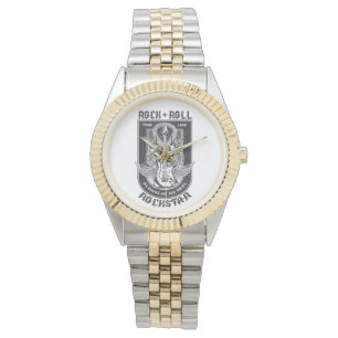 Relógio Design de Guitar Rock