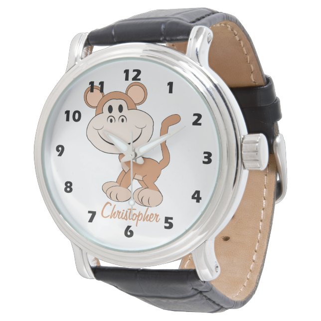 Relógio Design de Macaco Personalizado (Angular)