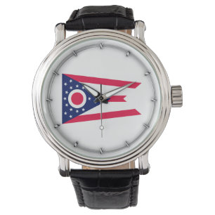 Relógio Design de Sinalizador do Estado de Ohio