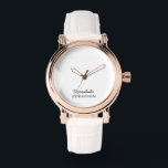 Relógio Design Moderno Minimalista Monograma Neutro Elegan<br><div class="desc">Este design de monograma neutro apresenta uma estética moderna, minimalista e elegante perfeita para relógios. As linhas limpas e o layout equilibrado criam um visual sofisticado e atemporal adequado para homens e mulheres. Ideal para quem aprecia personalização sutil, design moderno e elegância em acessórios do dia a dia. Faz um...</div>