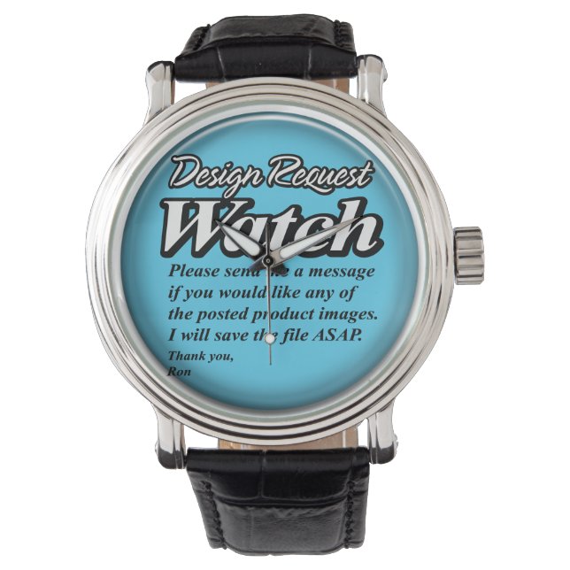 Relógio Design Request Watch (Frente)