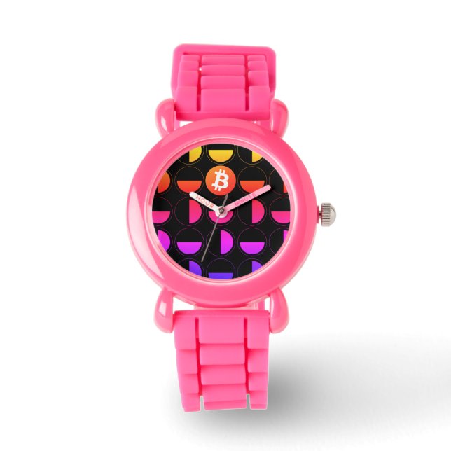 Relógio Designer de Bitmoeda (Frente)