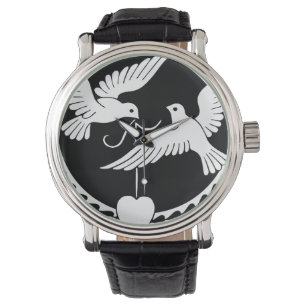 Relógio Destino do partido do amor da paz da dança do