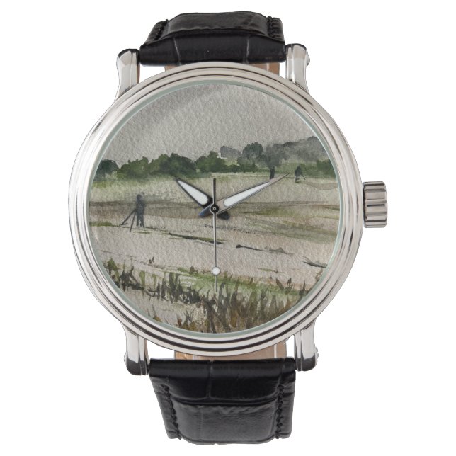 Relógio Detecção De Metais Nos Campos (Frente)