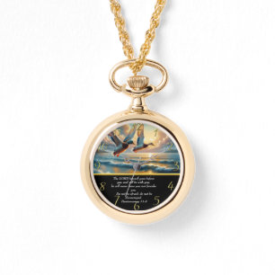 Relógio Deuteronomia Christian Faith cruza com patos