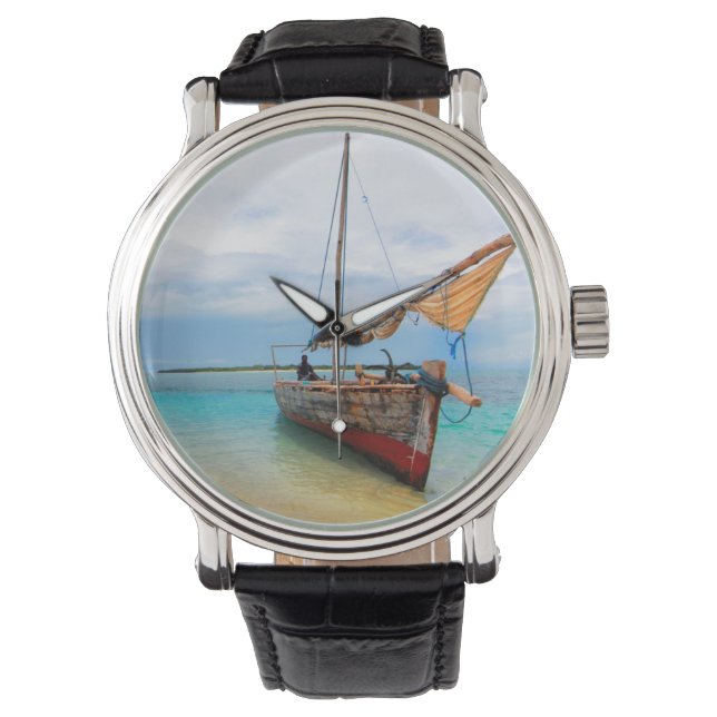 Relógio Dhow Tradicional, Zanzibar, Tanzânia (Frente)