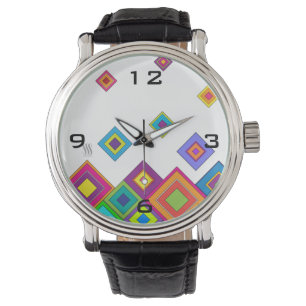 Relógio Diamantes ModernosRetro