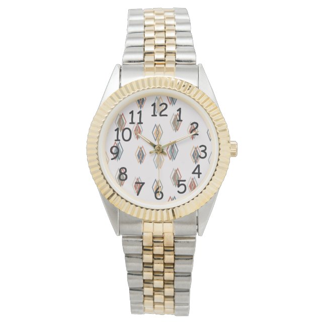 Relógio Diamantes triplos maiores (Frente)