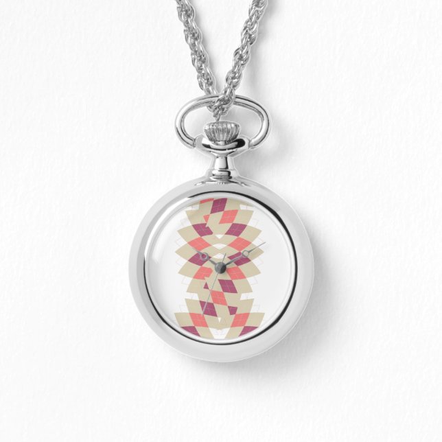 Relógio Diamond Swirl (Frente)