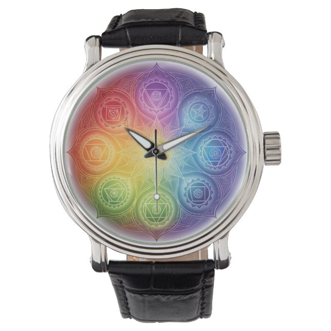 Relógio Die 7 Chakren´9 (Frente)