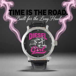 Relógio Diesel Girl: Caminhões com Poder