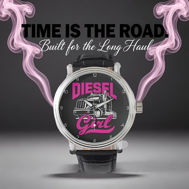 Relógio Diesel Girl: Trucking with Power (Criador carregado)