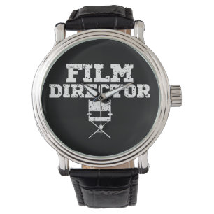 Relógio Diretor de Filme Cadeira Roupa Aniversário