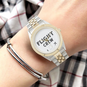 Relógio Diversão de Aviões de Férias Familiares de Tripula
