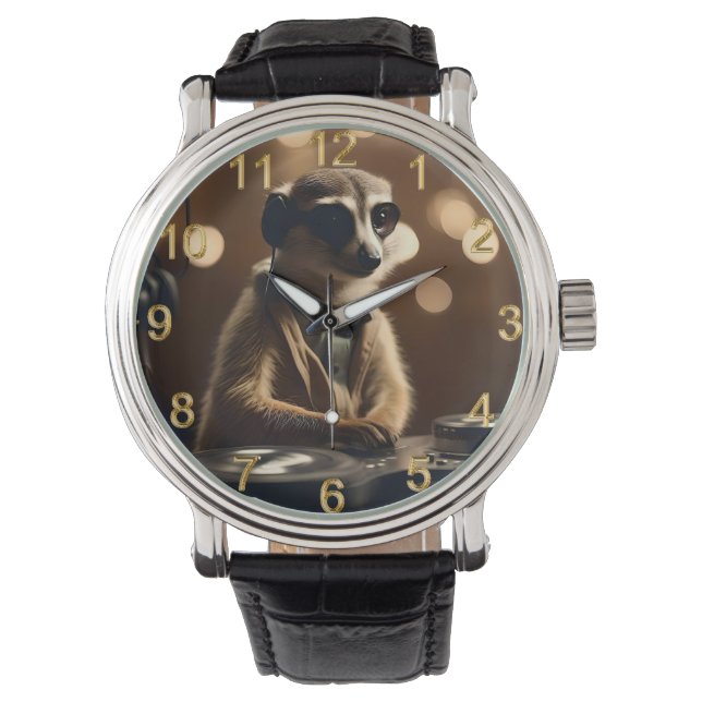 Relógio DJ Meerkat: Rastreios na Savana, (Frente)