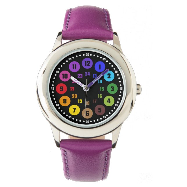 Relógio DKF24iRB-M005M-Au Lernuhr Schulanfangsgeschenk (Frente)