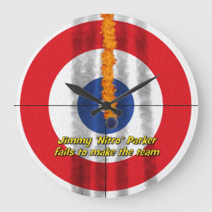 Relógio do Curler "Nitro" - Vermelho