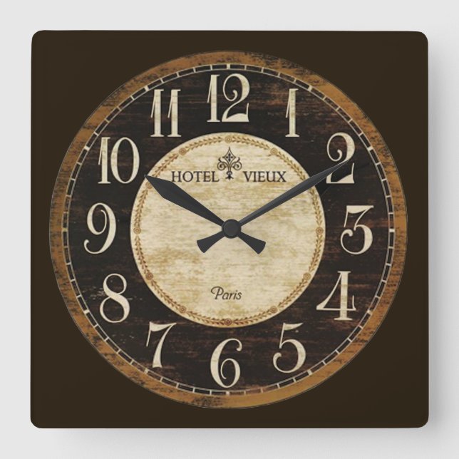 Relógio do Hotel Paris (Frente)