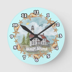 Relógio do Illinois Shells Lighthouse